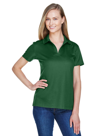 Devon & Jones DG20W Women's CrownLux Performance Plaited Polo